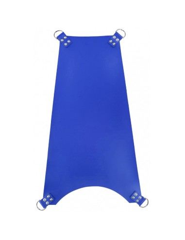 Sling en cuir 4 Points Ajusté Bleu
