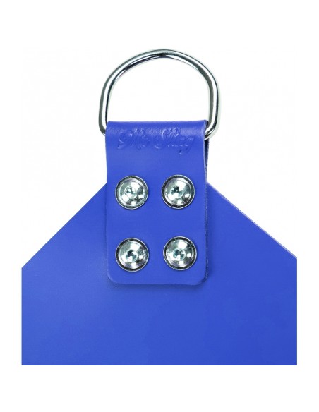 Sling en cuir 4 Points Ajusté Bleu