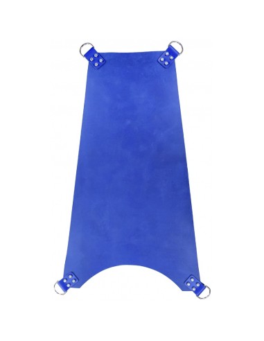 Sling en cuir 4 Points Ajusté Bleu