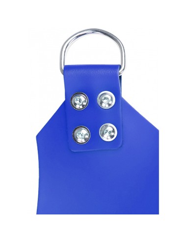 Sling en cuir 4 Points Bleu