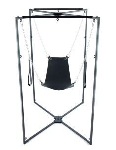 Kit Sling Cuir Triangle Noir Armature Noir
