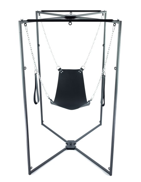 Kit Sling Cuir Triangle Noir Armature Noir