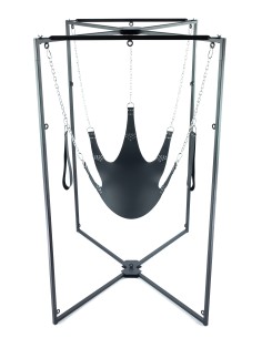 Kit Sling Cuir 5 Points Noir Armature Noire