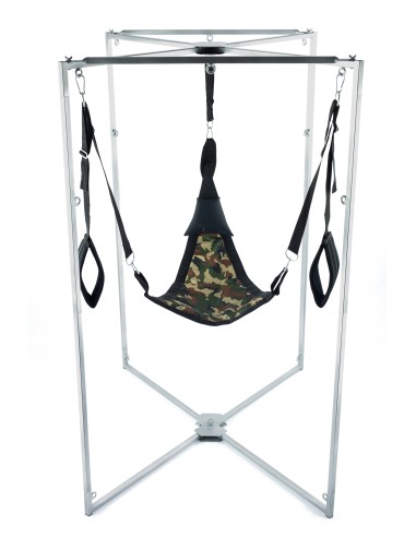 Kit Sling Tissu Triangle Camouflage Armature Grise