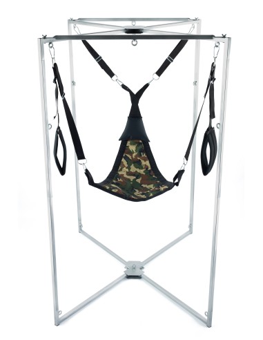 Kit Sling Tissu Triangle Camouflage Armature Grise