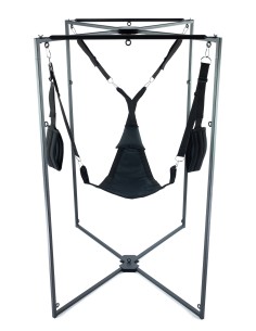 Kit Sling Tissu Triangle Noir Armature Noire 2