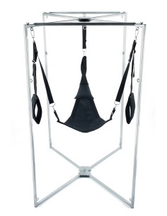 Kit Sling Tissu Triangle Noir Armature Grise