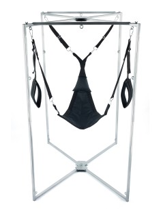 Kit Sling Tissu Triangle Noir Armature Grise 2