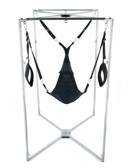 Kit Sling Tissu Triangle Noir Armature Grise