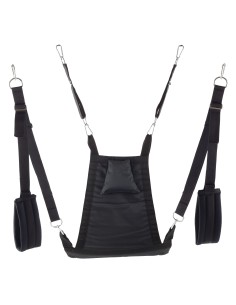 Sling en tissu Mykonos - Set complet -  4 Points Noir