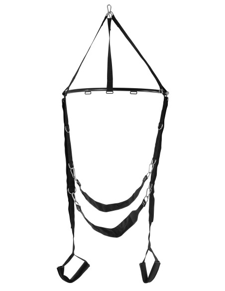 Set complet Balançoire en tissu Lisbonne avec Barre