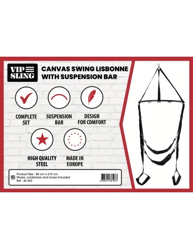 Set complet Balançoire en tissu Lisbonne avec...