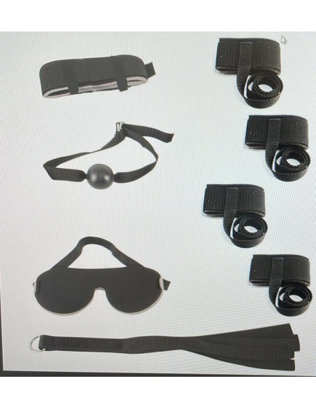 Chaise BDSM Queening Chair + 8 Accessoires