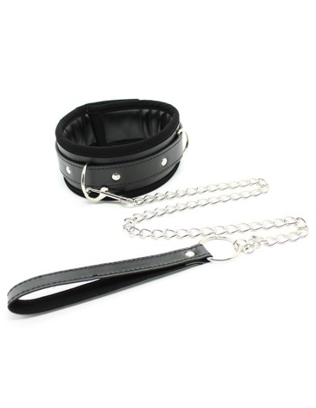 Collier Laisse Confort Noir