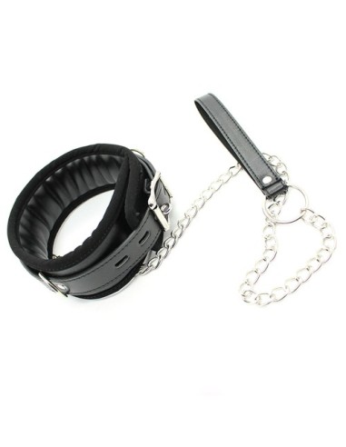 Collier Laisse Confort Noir