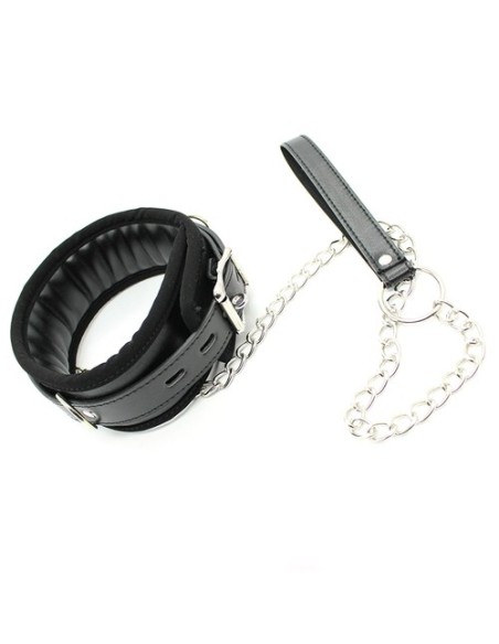 Collier Laisse Confort Noir