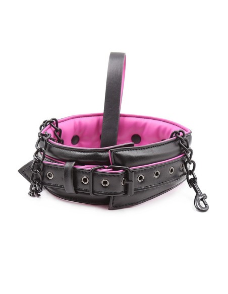 Collier Laisse Rose