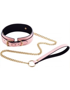 Collier-Laisse phosphorescent Luminous Rose