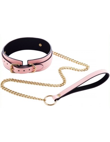 Collier-Laisse phosphorescent Luminous Rose