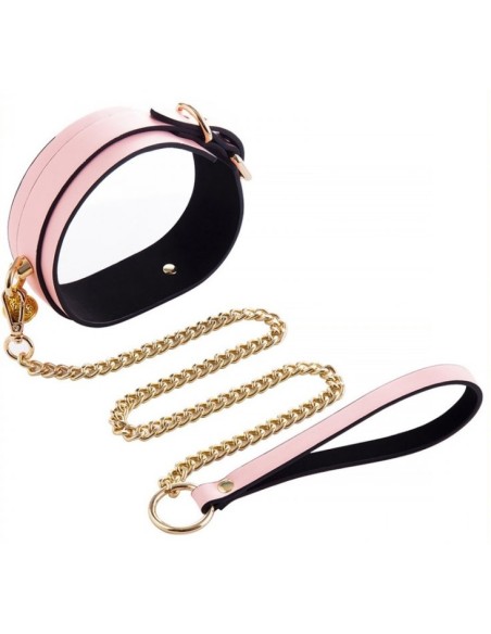 Collier-Laisse phosphorescent Luminous Rose