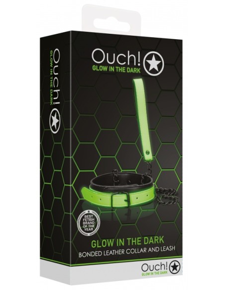 Collier-Laisse phosphorescent Glow