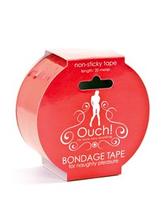 Ruban de bondage 20 m - rouge 2