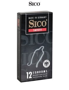 12 préservatifs Sico SAFETY