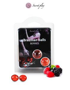 2 Brazilian Balls - baies rouges