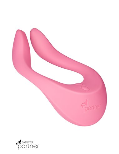 Stimulateur couple Endless Joy rose - Satisfyer