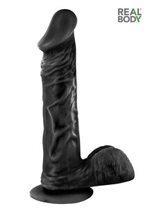 Gode réaliste 23 cm - Real Bruce Noir