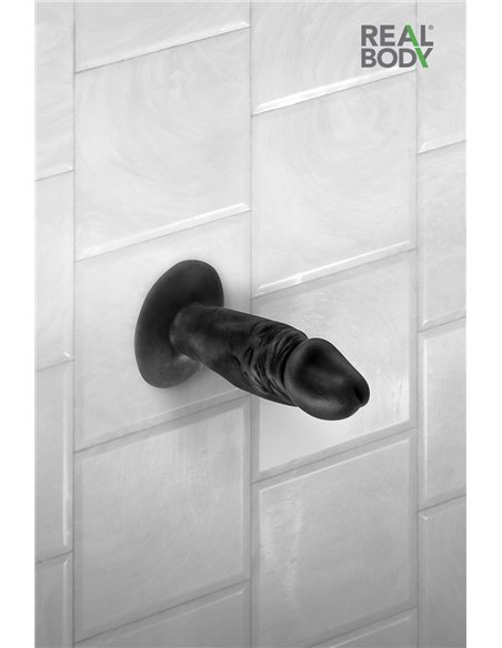 Plug anal réaliste noir 11 cm - Real Tim Plug anal réaliste noir 11 cm - Real Tim