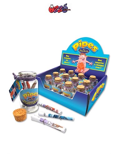 Pipes en bouteille