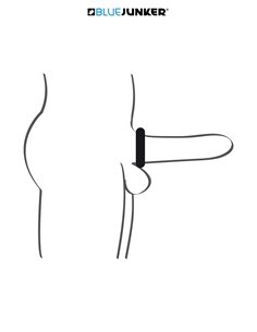 Cockring épais silicone - Blue Junker 2