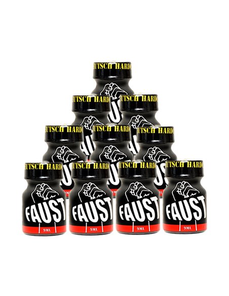 Pack 10 poppers Faust 10ml