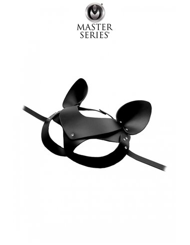 Masque de chat en cuir Bad Kitten