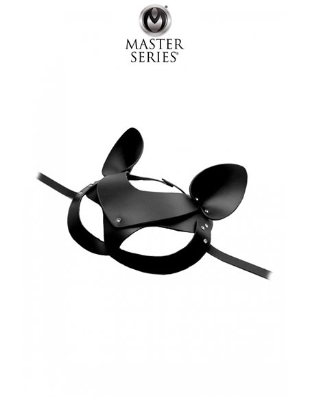 Masque de chat en cuir Bad Kitten