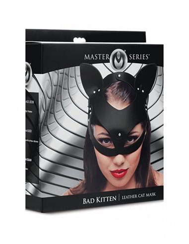 Masque de chat en cuir Bad Kitten