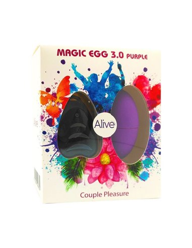 Oeuf vibrant télécommandé Magic egg 3 - violet