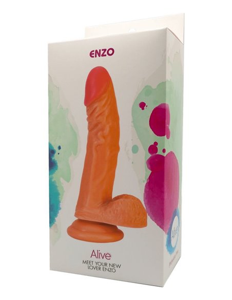 Gode ventouse réaliste Enzo - Alive Gode ventouse réaliste Enzo - Alive