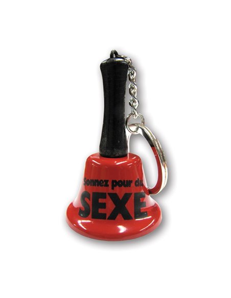 Porte-clés clochette - Sonnez pour du sexe