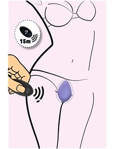 Stimulateur télécommandé Panty Vibe noir - FeelzToys 2