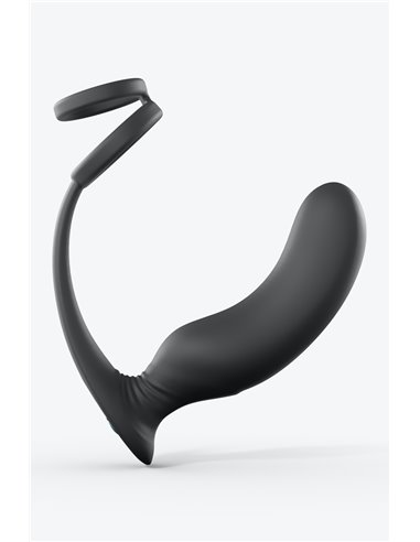 Stimulateur de prostate + cockring Double game