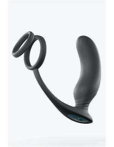 Stimulateur de prostate + cockring Double game