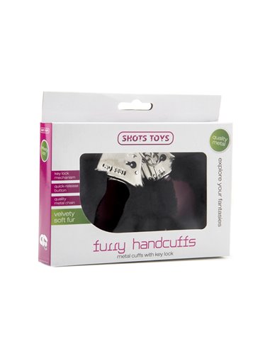 Menottes fourrure Shots - noir