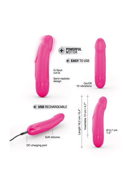 Vibro rechargeable Real Vibration rose S 2.0 - Dorcel Vibro rechargeable Real Vibration rose S 2.0 - Dorcel