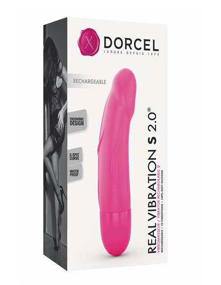 Vibro rechargeable Real Vibration rose S 2.0 - Dorcel Vibro rechargeable Real Vibration rose S 2.0 - Dorcel