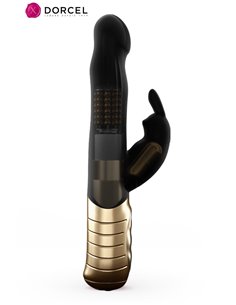 Vibro rechargeable Baby Rabbit noir 2.0 - Dorcel