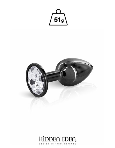 Plug bijou aluminium noir S - Hidden Eden Plug bijou aluminium noir S - Hidden Eden