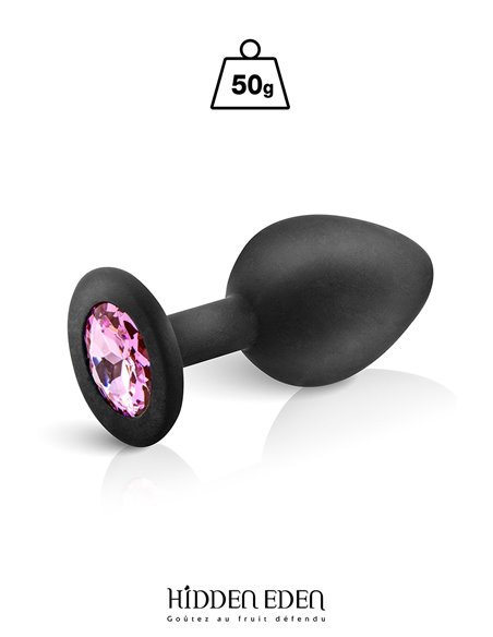 Plug bijou silicone noir M - Hidden Eden Plug bijou silicone noir M - Hidden Eden