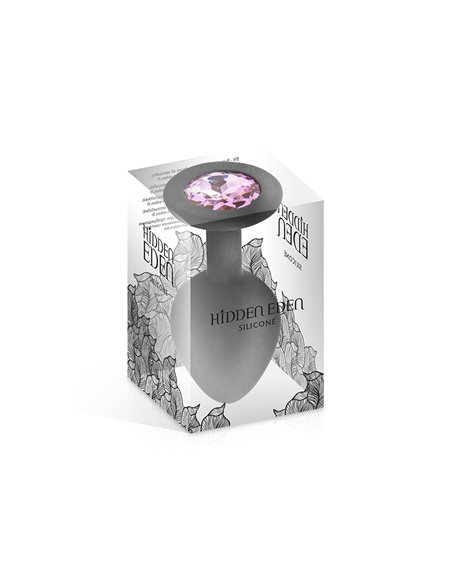 Plug bijou silicone noir M - Hidden Eden Plug bijou silicone noir M - Hidden Eden